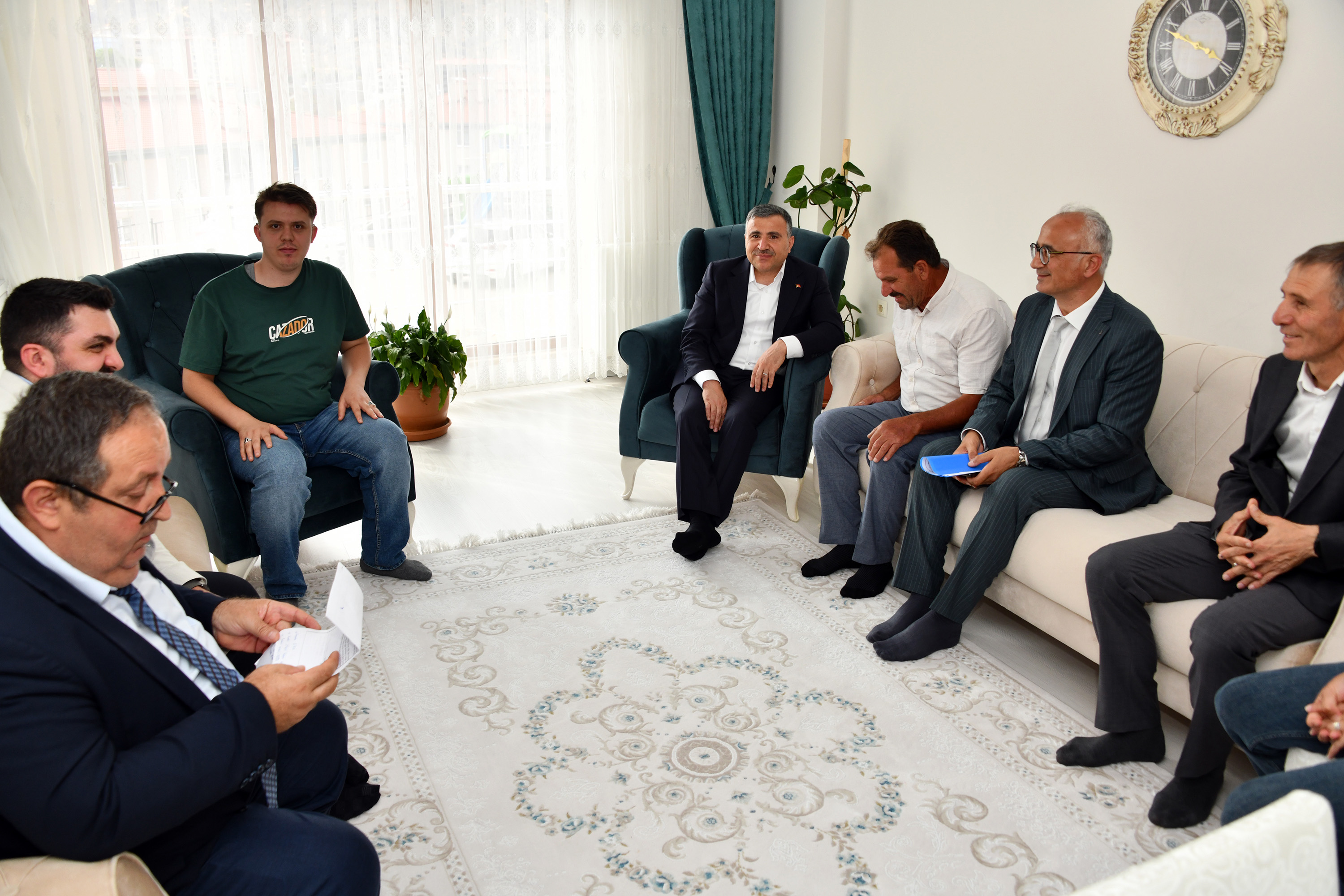 Valimiz Sayın Cevdet Atay Ailelerimizi Hanelerinde Ziyaret Etti