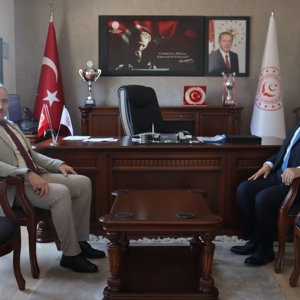 Sosyal Güvenlik Kurumundan İl Müdürümüz Sami Çifte Hayırlı Olsun Ziyareti - fotoğraf 1