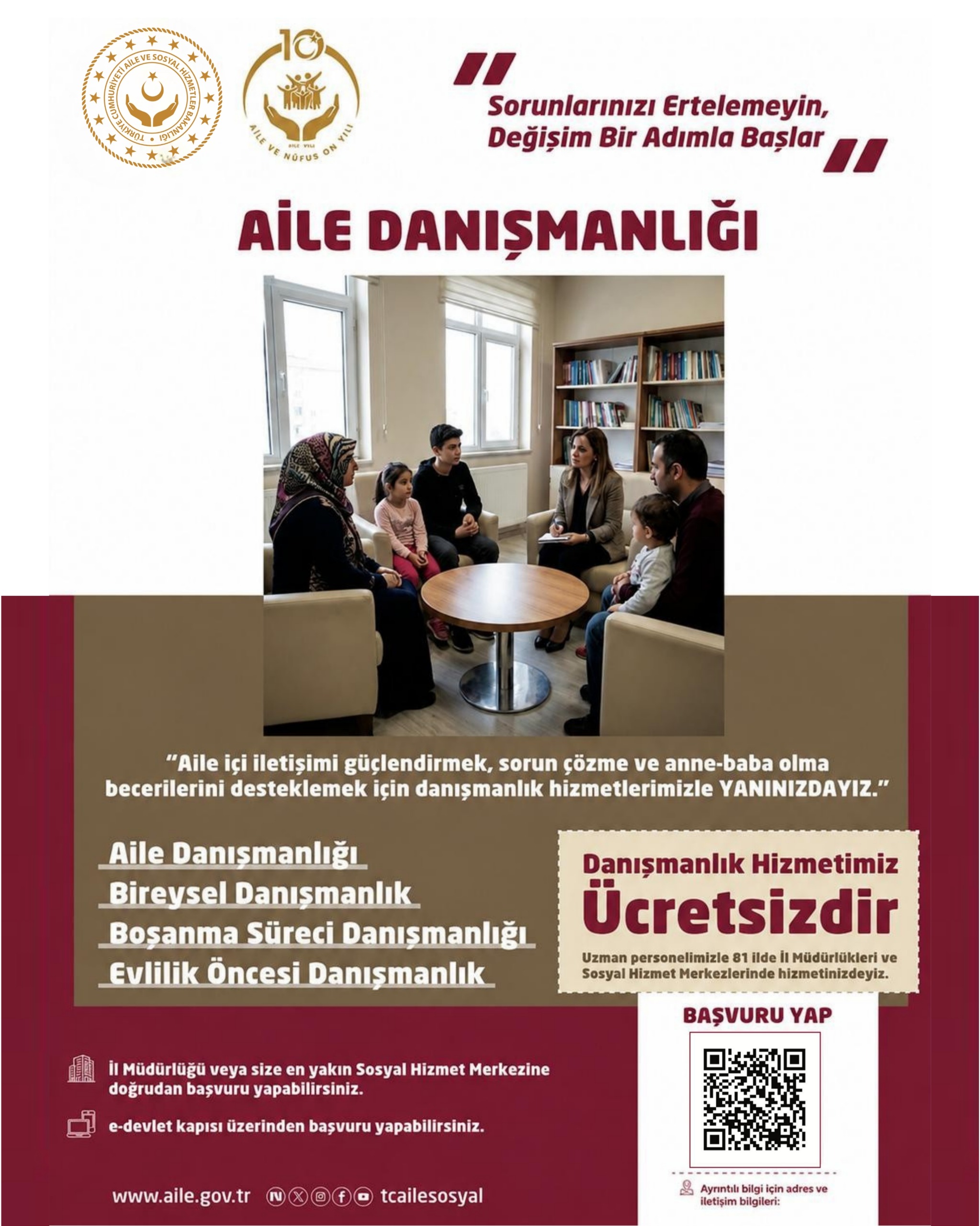 Aile Danışmanlığı Hizmeti