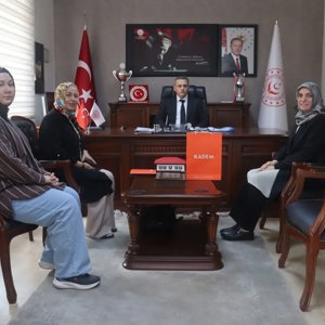 KADEM Karabük İl Temsilcisi Nurmelek Danışmaz Akgünden İl Müdürümüz Sami Çifte Ziyaret - fotoğraf 1