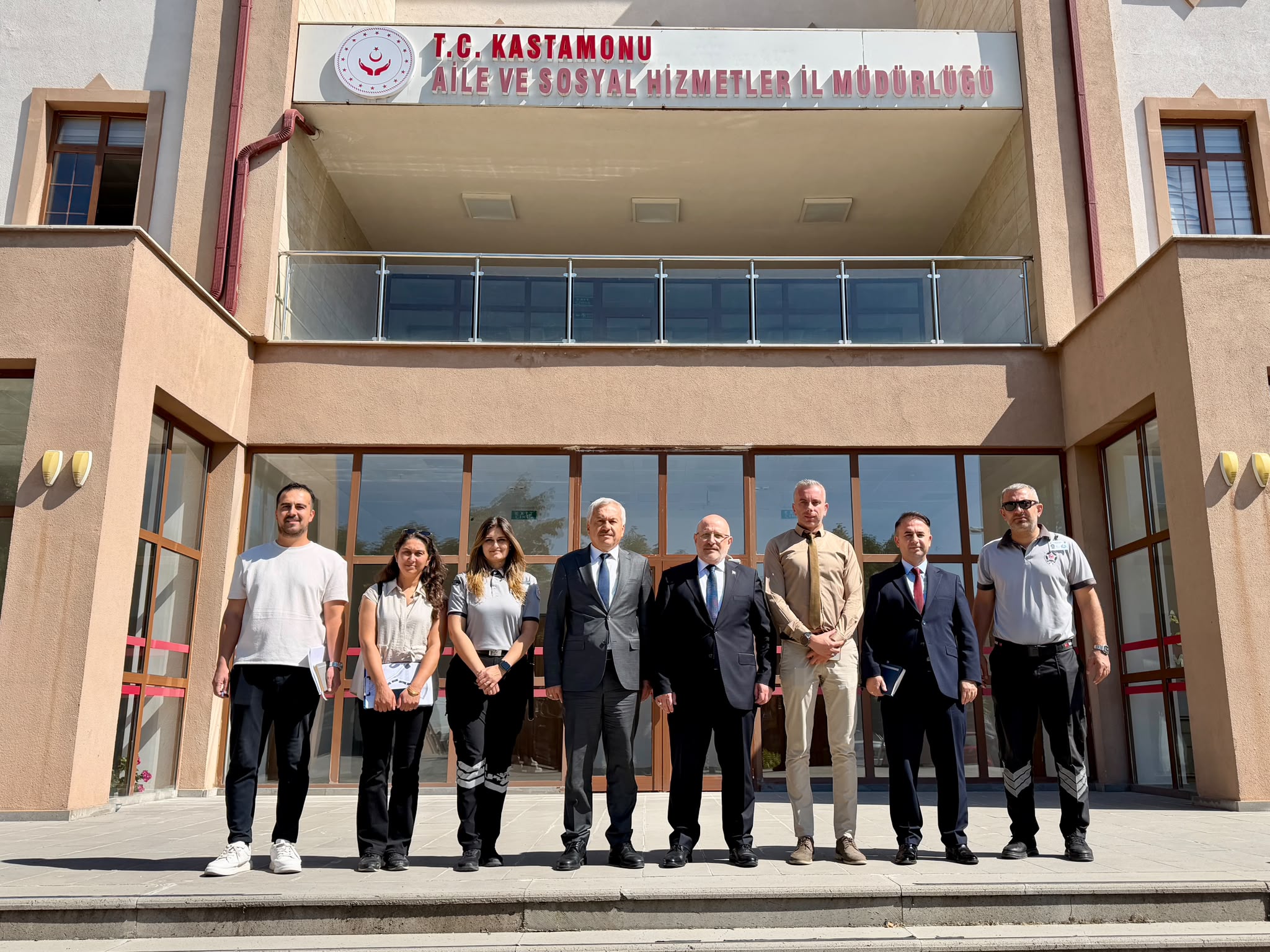 Kastamonu Aile ve Sosyal Hizmetler İl Müdürlüğüne Çalışma Ziyareti..