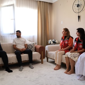  Kahraman Gazimiz Ahmet Alğın’ı evinde ziyaret ettik. - fotoğraf 2