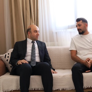  Kahraman Gazimiz Ahmet Alğın’ı evinde ziyaret ettik. - fotoğraf 1