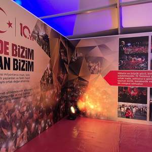 15 Temmuz Demokrasi ve Millî Birlik Günü Anma ve Deneyimleme Çadırı Açıldı - fotoğraf 1