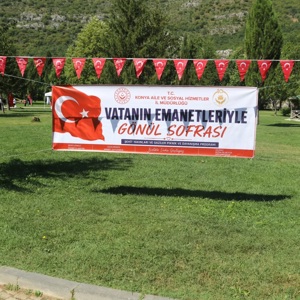 “Vatanın Emanetleriyle Gönül Sofrası Şehit Yakınları ve Gaziler Piknik ve Dayanışma Programı” Seydişehir Kuğulu Park’ta Gerçekleştirildi - fotoğraf 2