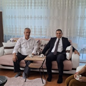 Kahraman Kıbrıs Gazimiz Mehmet Turan’a Ziyaret - fotoğraf 1