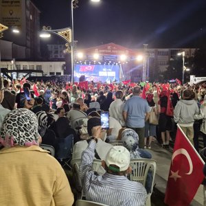 15 Temmuz Demokrasi ve Millî Birlik Yürüyüşü ve Demokrasi Nöbeti Gerçekleştirildi - fotoğraf 2