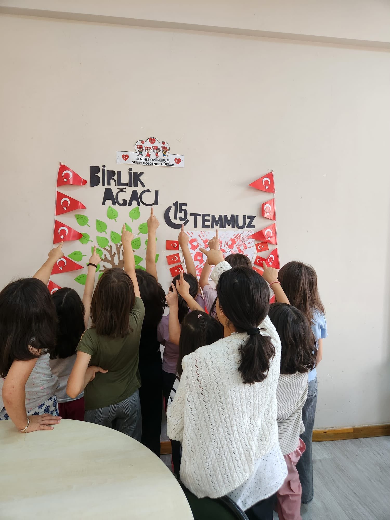Çocuklarımızdan 15 Temmuz’da Anlamlı Etkinlik