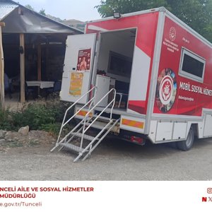 Mobil Sosyal Hizmet Aracımız Pülümür'de - fotoğraf 3