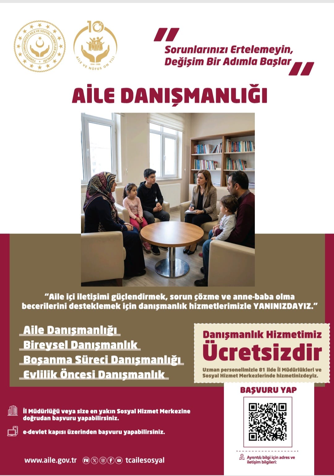 Aile Danışmanlığı Hizmetleri