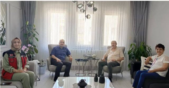 İl Müdürümüzden Kıbrıs Gazimiz İsmail Müezzinoğlu'na Vefa Ziyareti