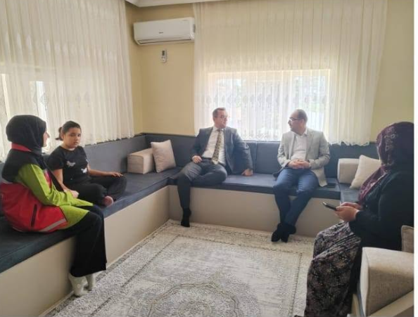 Evde Bakım Hizmetinden Yararlanan Ailemize Ziyaret
