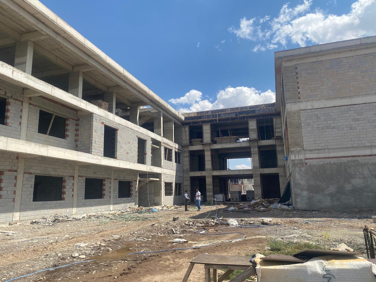 Erzurum Huzurevi İnşaat Alanında İncelemelerde Bulunduk.