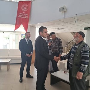 Vali Yardımcımız Sayın Hasan Çimer, Alparslan Türkeş Huzurevi Müdürlüğümüzü ziyaret etti. - fotoğraf 3