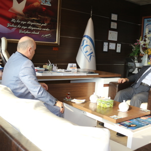 İl Müdürümüz Erim, Ağrı SGK İl Müdürüne Nezaket Ziyareti - fotoğraf 3