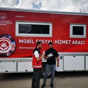 Mobil Sosyal Hizmet Aracımızla Horasan’da Vatandaşlarımızla Buluştuk. - fotoğraf 3