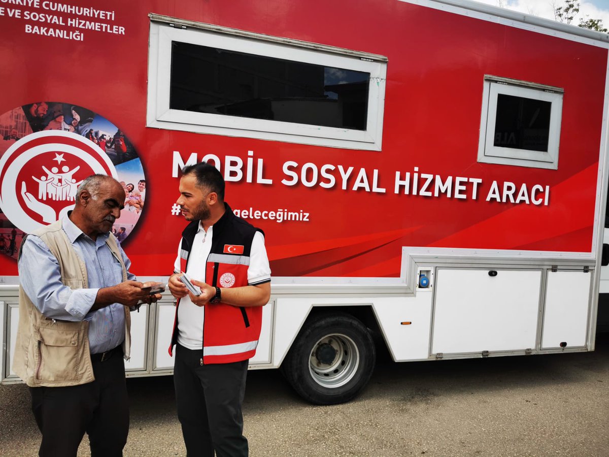 Mobil Sosyal Hizmet Aracımızla Horasan’da Vatandaşlarımızla Buluştuk.