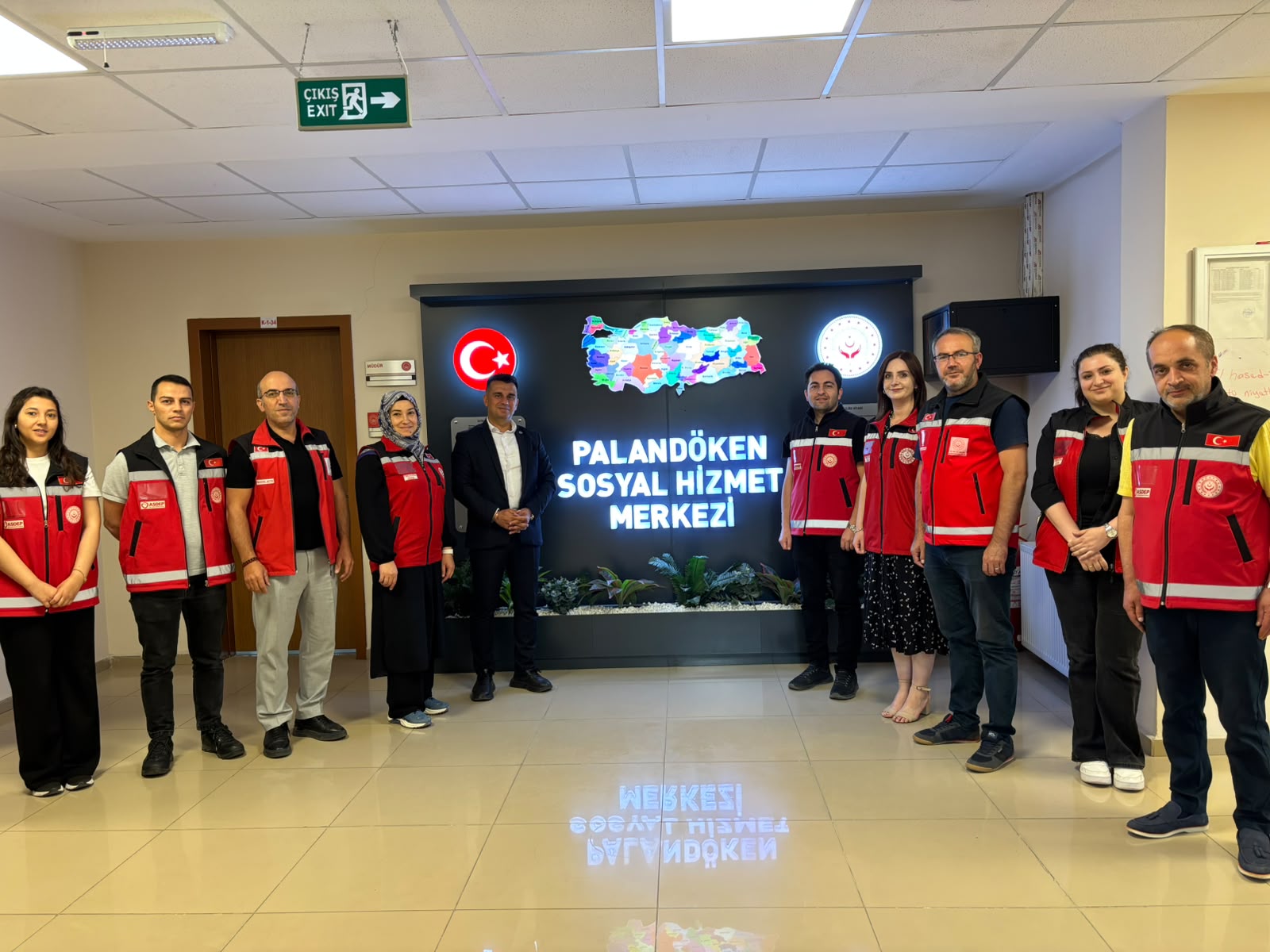Palandöken Sosyal Hizmet Merkezi Müdürlüğü’nde Denetim ve İncelemelerde Bulunduk.