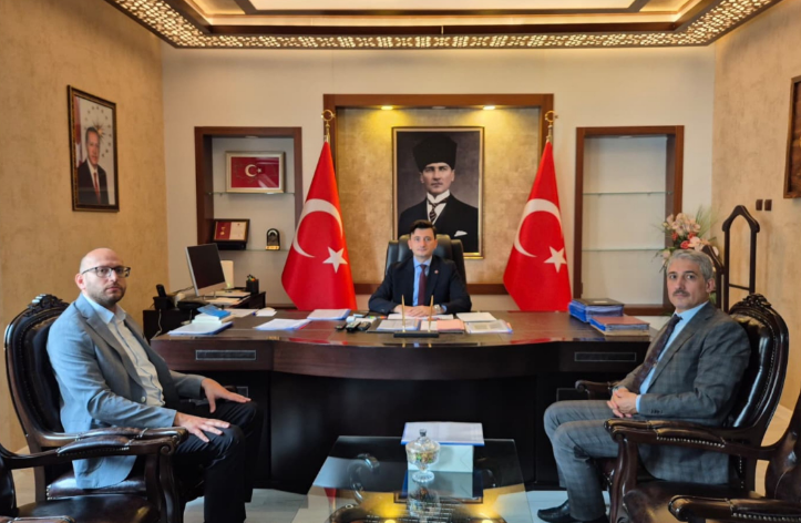 Köprübaşı İlçe Kaymakamı Tamer Zorkalkan’a Ziyaret