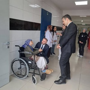 Vali Yardımcımız Sayın Hasan Çimer, İl Müdürümüz Alper Alp ile birlikte, Özel Çamlık Bakım Merkezi’ni ziyaret etti. - fotoğraf 4