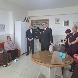 Vali Yardımcımız Sayın Hasan Çimer, İl Müdürümüz Alper Alp ile birlikte, Özel Çamlık Bakım Merkezi’ni ziyaret etti. - fotoğraf 1