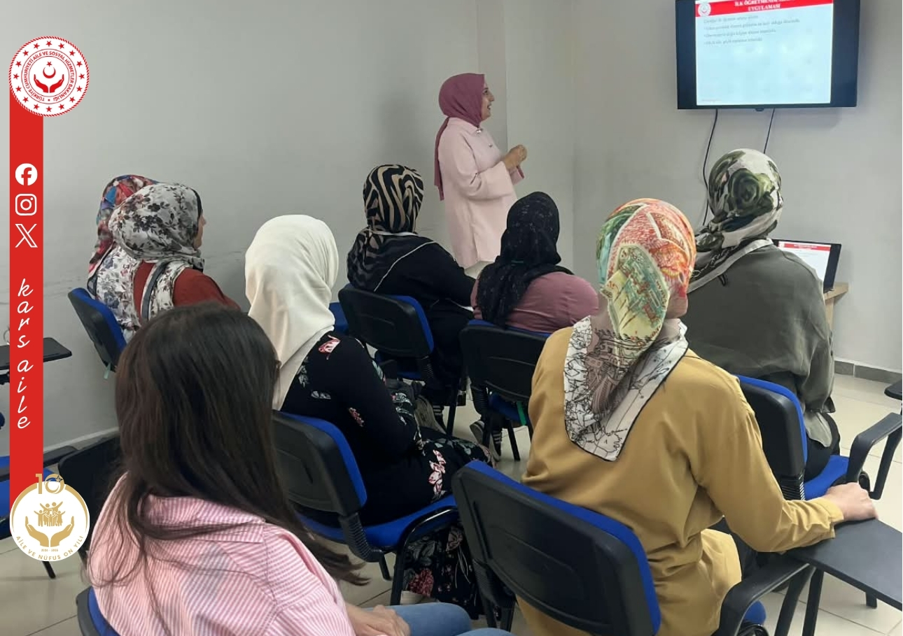 📍 ADEM Kursiyerlerine “İlk Öğretmenim Ailem” ve “Çocuklar Güvende” Eğitimleri