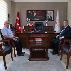 Karabük Aile ve Sosyal Hizmetler İl Müdürümüz Sami Çift’e Hayırlı Olsun Ziyareti   - fotoğraf 1