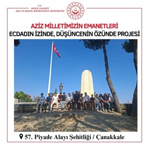 Aziz Milletimizin Emanetleri Ecdadın İzinde, Düşüncenin Özünde Projesi Kapsamında Çanakkale Ziyareti Gerçekleştirildi. - fotoğraf 6