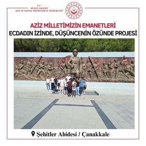 Aziz Milletimizin Emanetleri Ecdadın İzinde, Düşüncenin Özünde Projesi Kapsamında Çanakkale Ziyareti Gerçekleştirildi. - fotoğraf 3
