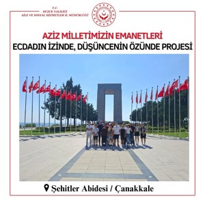 Aziz Milletimizin Emanetleri Ecdadın İzinde, Düşüncenin Özünde Projesi Kapsamında Çanakkale Ziyareti Gerçekleştirildi. - fotoğraf 2
