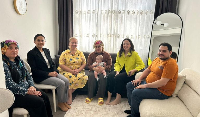 Evlilik Kredisi Desteğinden Yararlanan Genç Çiftimize Ziyaret
