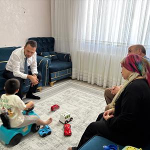 İl Müdürümüz Sayın Çetin TUTAŞ, Koruyucu Ailemizi Ziyaret Etti - fotoğraf 1
