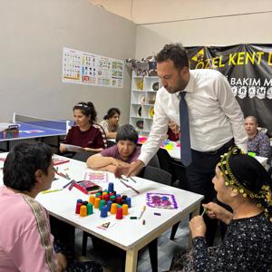 İl Müdürümüz Sayın Çetin TUTAŞ, Özel Kent Doğa Engelli Bakım Merkezi’ni Ziyaret Etti - fotoğraf 3