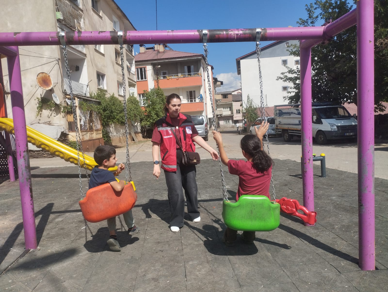  Çocuklar Güvende Programı kapsamında saha çalışmaları