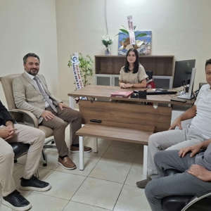 İl Müdürümüz Mahmut SELÇUK, Müdürlüğümüzde Şube Müdürü olarak göreve başlayan Kübra İŞERİ’yi makamında ziyaret ederek hayırlı olsun dileklerini iletti. - fotoğraf 1