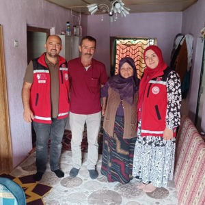 Şehit Hilmi ÇAĞLAN’ın Annesi Havvana ÇAĞLAN Ziyaret Edildi - fotoğraf 1