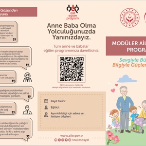 Modüler Aile Eğitim Programı ile ailelere çocuk gelişimi ve aile hayatına ilişkin güvenilir içerikler sunan  İlk Öğretmenim Ailem mobil uygulaması geliştirilmiştir. - fotoğraf 2