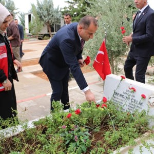 30 Ağustos Zafer Bayramı Etkinlikleri Kapsamındaki Çelenk Sunma Törenine Katıldık. - fotoğraf 5