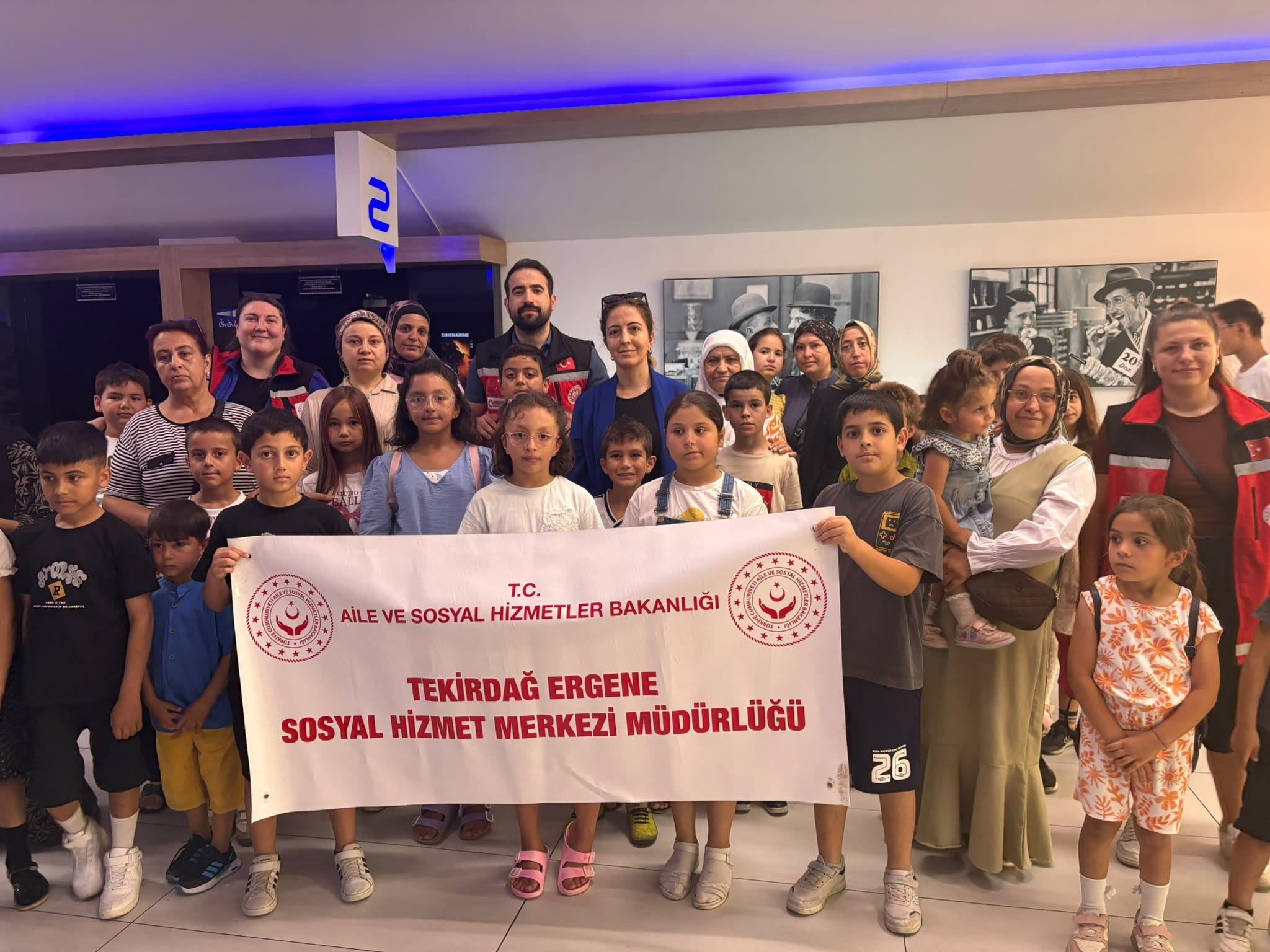 Ergene’de Çocuklarımız İçin Sinema Etkinliği Düzenlendi