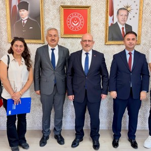 Bakanlığımız Destek Hizmetleri Dairesi Başkanı Sayın Recep Kemal Akyürek’i İlimizde Ağırladık - fotoğraf 1