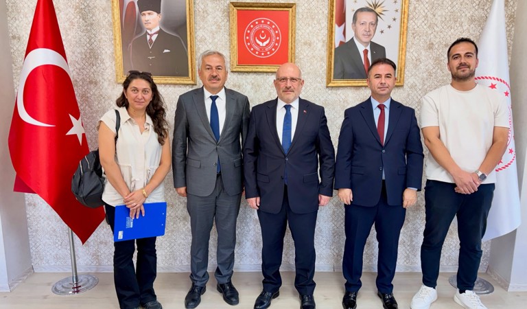 Bakanlığımız Destek Hizmetleri Dairesi Başkanı Sayın Recep Kemal Akyürek’i İlimizde Ağırladık