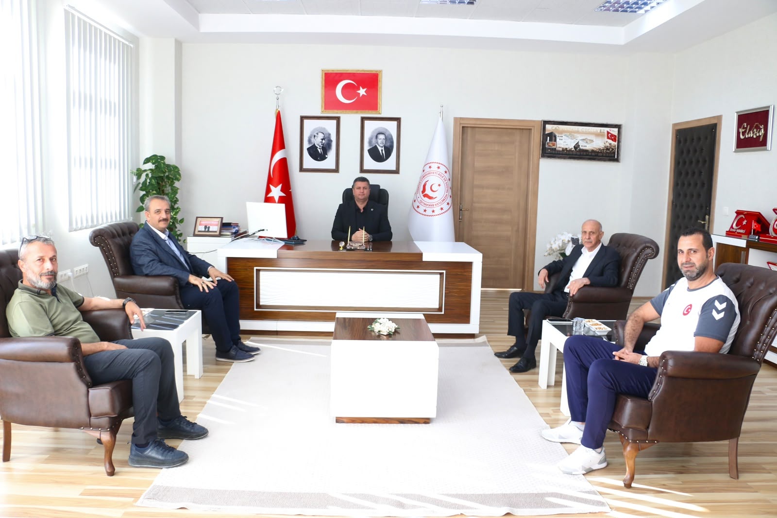 Elazığ Amatör Spor Kulüpleri Federasyonu İl Müdürlüğümüze Ziyaret Bulundu.
