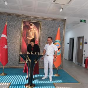 İl Müdürümüz Emine BÖÇKÜN’den Sahil Güvenlik Kuzey Ege Grup Komutanlığına Ziyaret - fotoğraf 2
