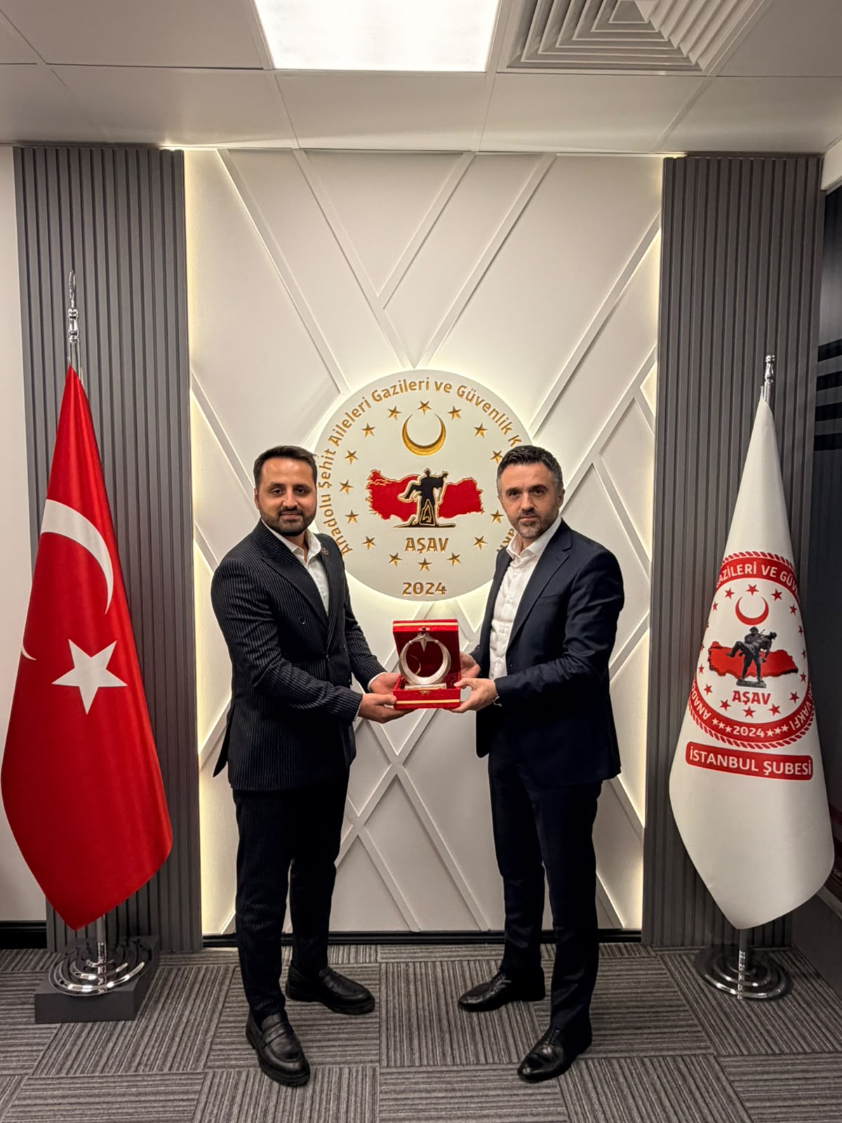 İl Müdürümüz Sn. Ömer Turan, Anadolu Şehit ve Gazi Aileleri Vakfı (AŞAV) İstanbul Şubesini Ziyaret Etti