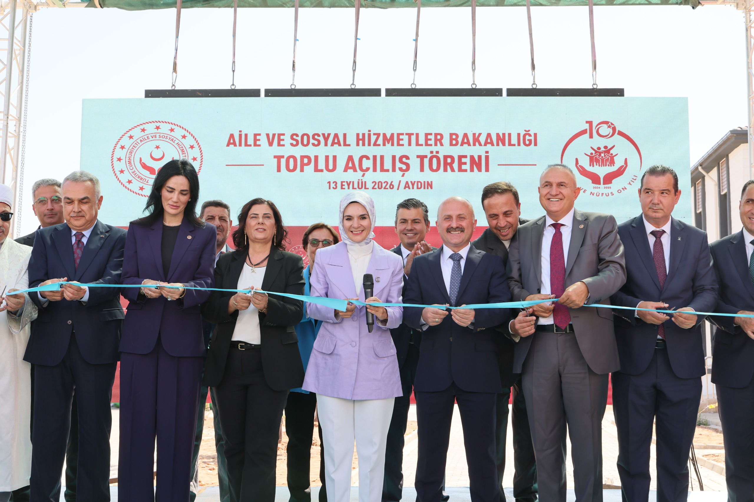 Aile ve Sosyal Hizmetler Bakanımız Göktaş, Aydın'da toplu açılış töreninde konuştu: