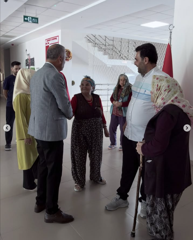 Hilmi Hafize EVİN Huzurevine Ziyaret