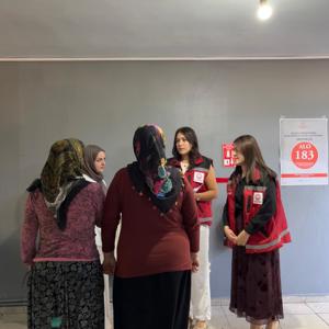 Hizan'da, kadına yönelik şiddetle mücadele kapsamında bilgilendirme faaliyeti gerçekleştirildi - fotoğraf 1