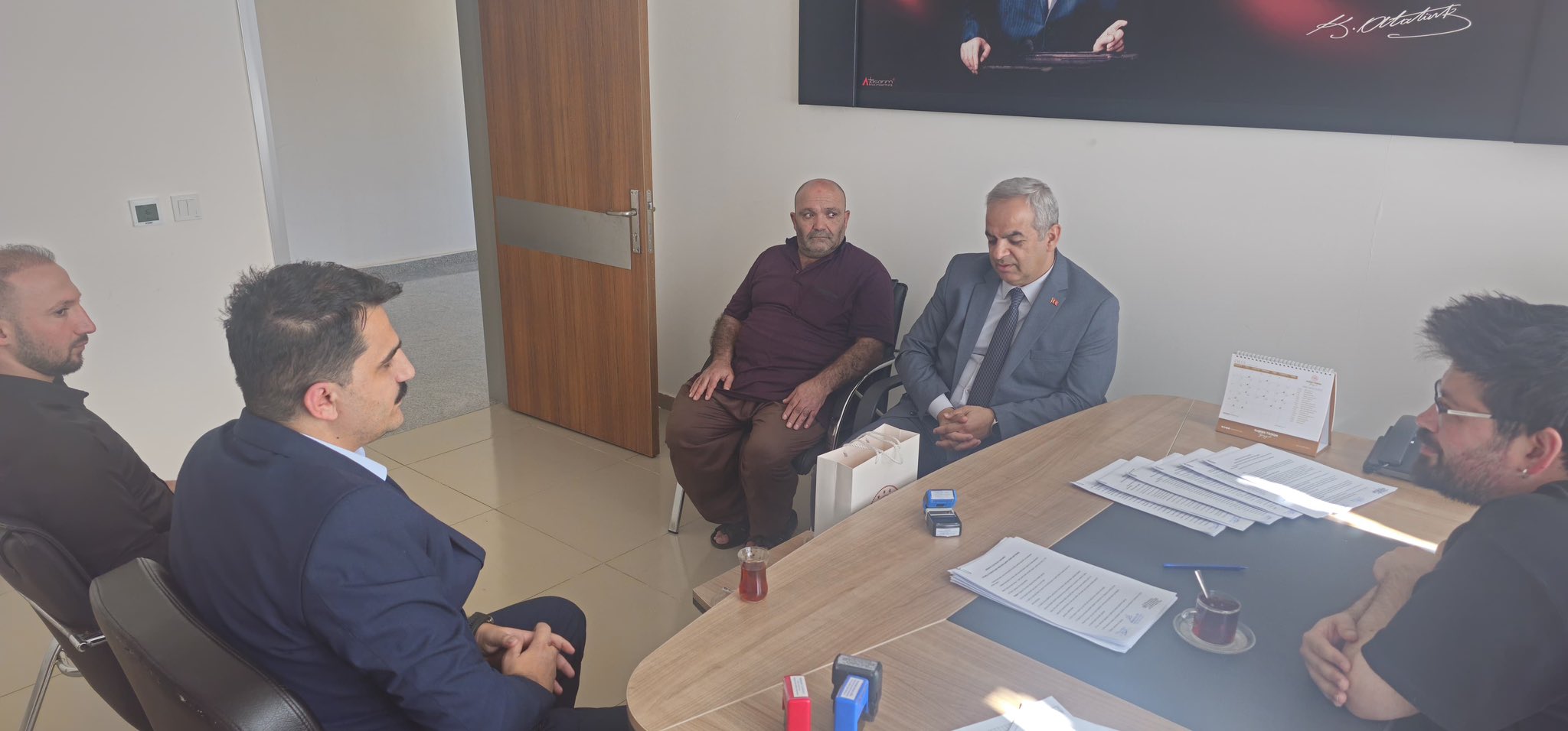 İl Müdürümüz Sayın Ömer Faruk ERGÜN, aziz şehidimiz  Mehmet DOĞAN’ın Doğanyol ilçemizde ikamet eden kıymetli yakınını ziyaret etti.