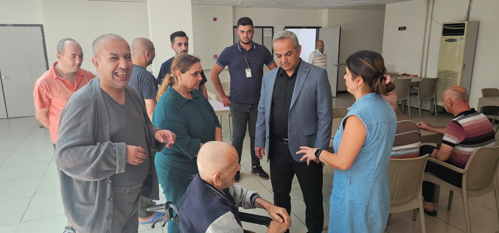 İl Müdürümüz Sayın Ömer Faruk ERGÜN Özel Evin-2 Bakım Merkezimize ziyaret gerçekleştirdi