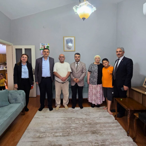 19 Eylül Gaziler Günü Kapsamında Kıbrıs Gazilerimiz Murat Oğuş ve Kenan Türk Ziyaret Edildi - fotoğraf 1